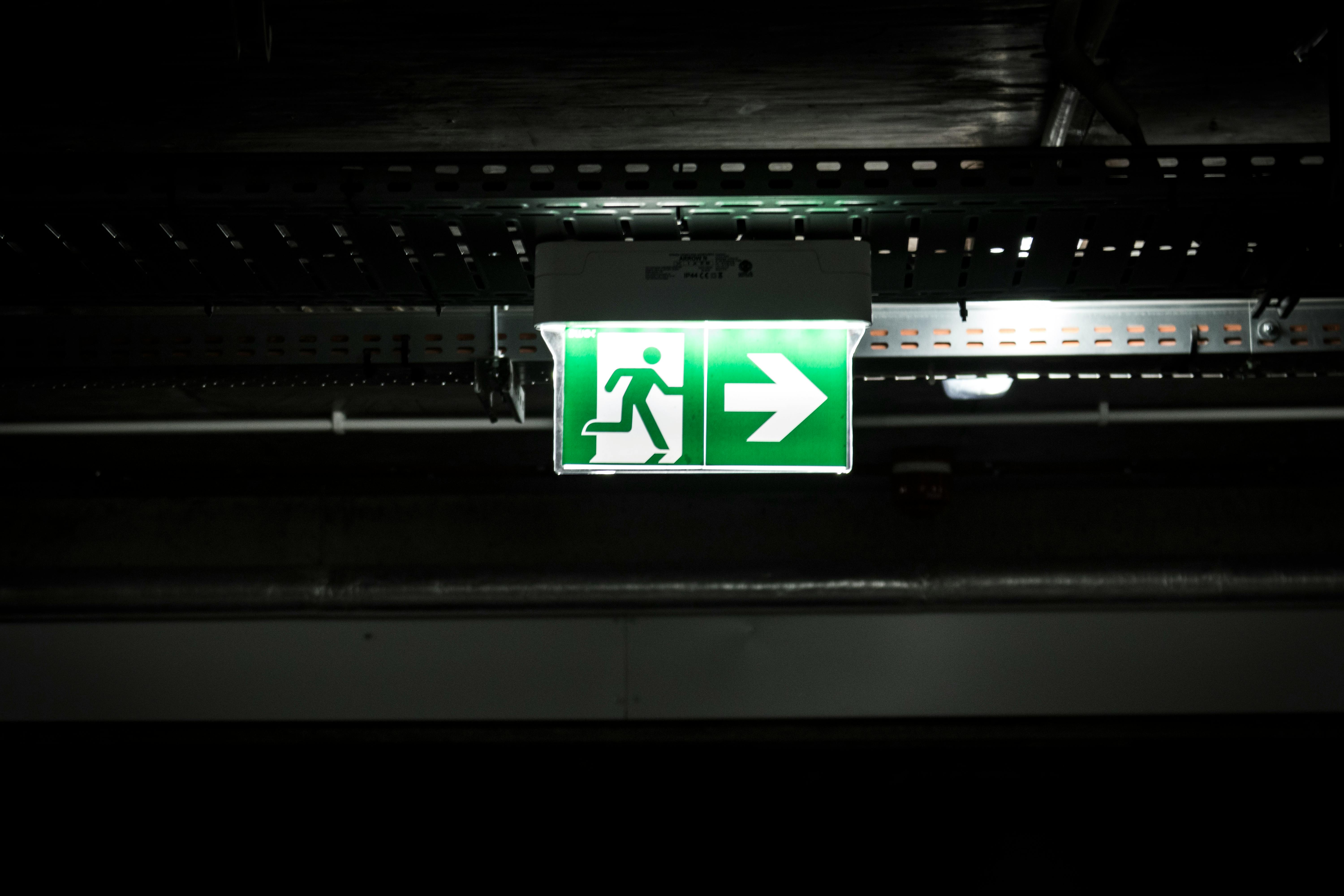 Proper Design, Placement, and Visibility of Evacuation Signage